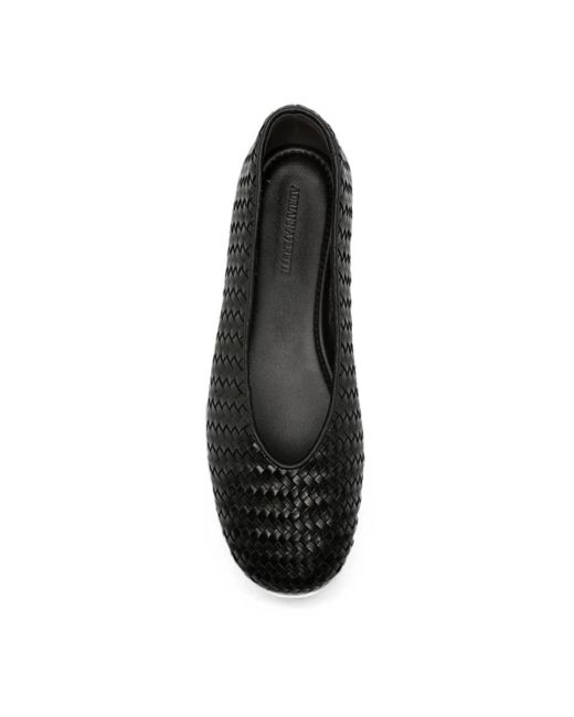 ADRIANNA FERETTI Black Ballerina Shoes