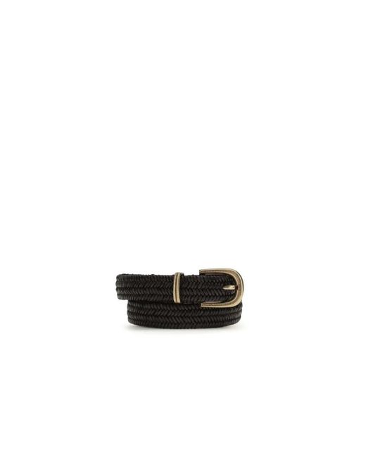 Brunello Cucinelli Black Belts