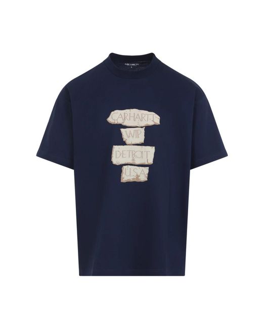 T-Shirts di Carhartt in Blue da Uomo
