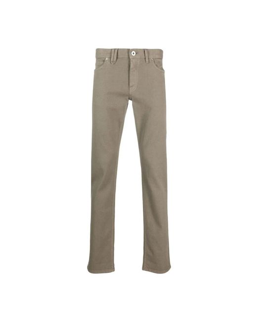 Brioni Gray Slim-Fit Jeans for men