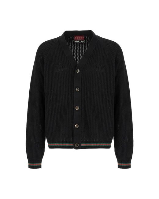 Gucci Black Cardigans for men