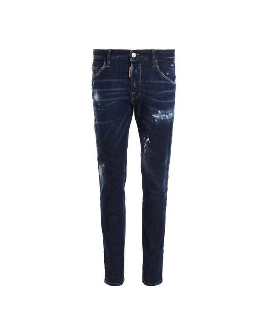Slim-Fit Jeans di DSquared² in Blue da Uomo
