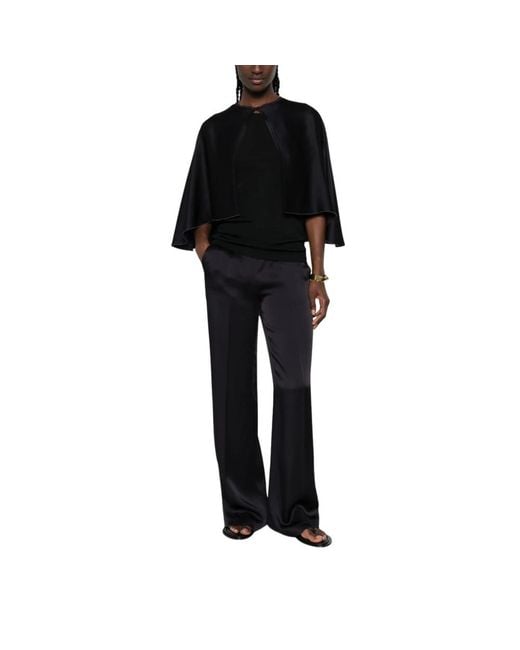 Forte_forte Black Ponchos
