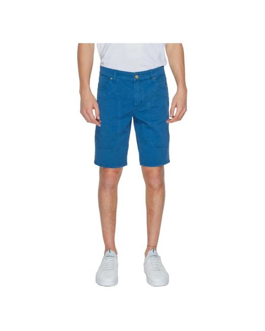 Jeckerson Bermuda shorts frühjahr/sommer kollektion in Blue für Herren