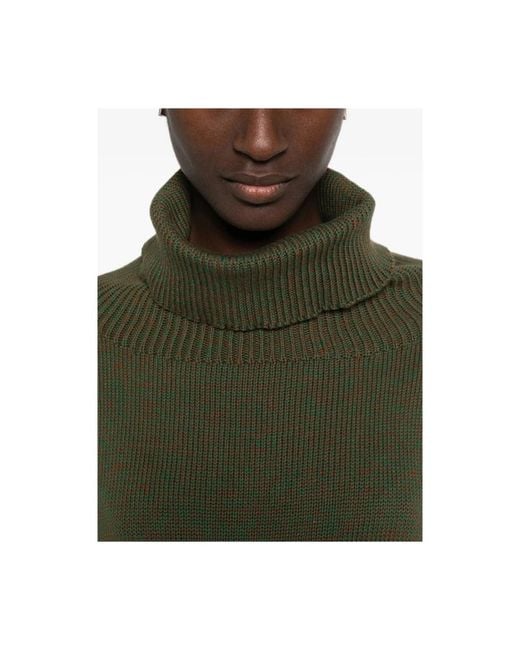 Baserange Green Turtlenecks