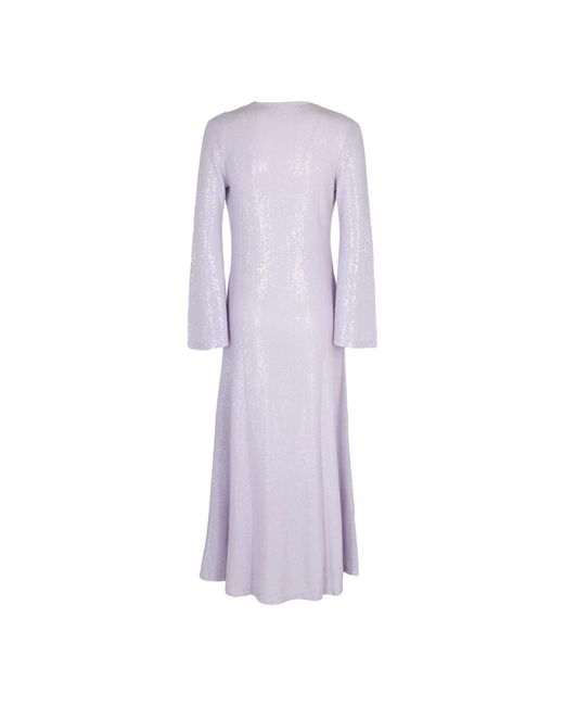 Dodo Bar Or Purple Midi Dresses