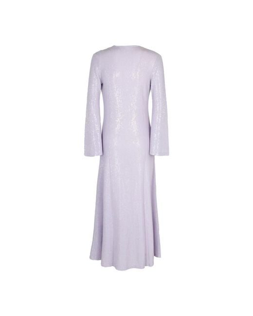 Dodo Bar Or Purple Midi Dresses
