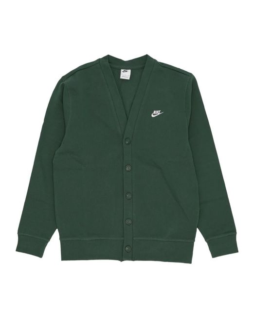 Nike Fitness ,Groen ,Katoen Fairway V-Hals Katoenen Vest Sweater in het Green voor heren