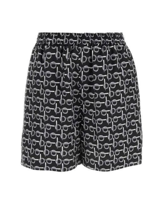 Burberry Black Casual Shorts