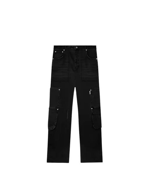 Represent Denim workshop hose in Black für Herren