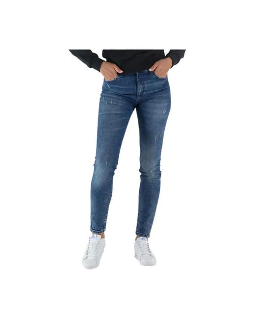 ARMANI EXCHANGE Blue Skinny Jeans