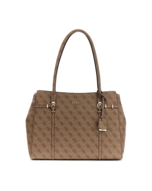 Guess Brown Shopping Bags