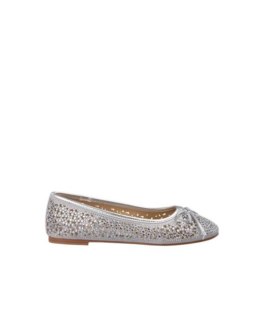 Alma En Pena. Gray Ballerina Shoes