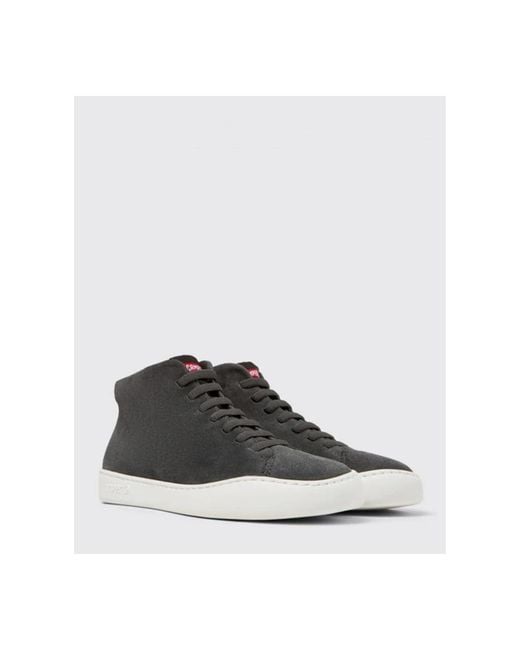 Camper Black Pelotas Midtop Sneaker