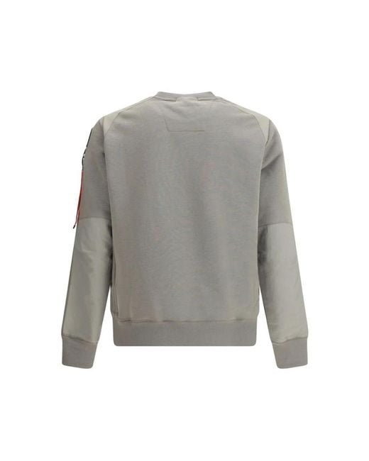 Parajumpers Gray Sweatshirts for men