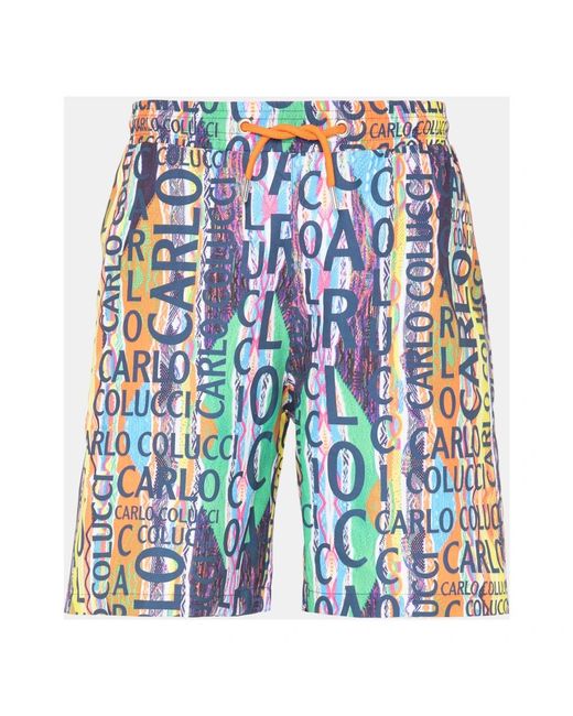 carlo colucci Badmode in het Blue voor heren