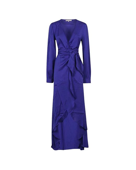 Silk95five Purple Maxi Dresses