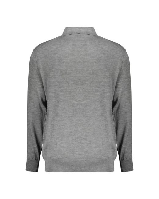 Paul & Shark Gray Round-Neck Knitwear for men