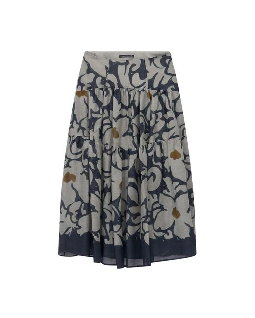 Luisa Cerano Midi Rok in het Gray