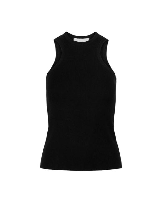 Envelope Tops ,Zwart ,Katoen Racer Tank Top in het Black