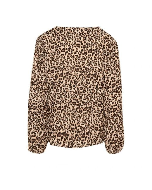 Saint Tropez Brown Blouses