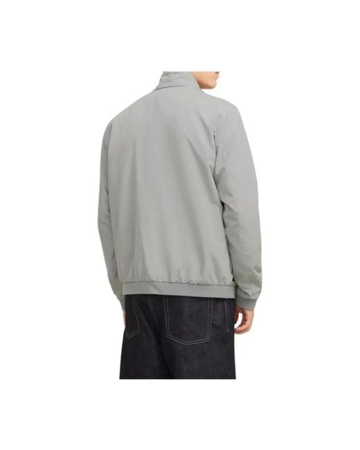 Jack & Jones Gray Bomber Jackets for men