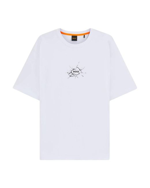 HUGO T-Shirts in het White voor heren