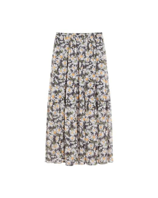 Maxi Skirts Weekend by Maxmara de color Gray