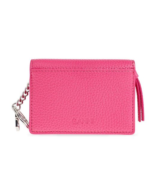 Ganni Pink Wallets & Cardholders