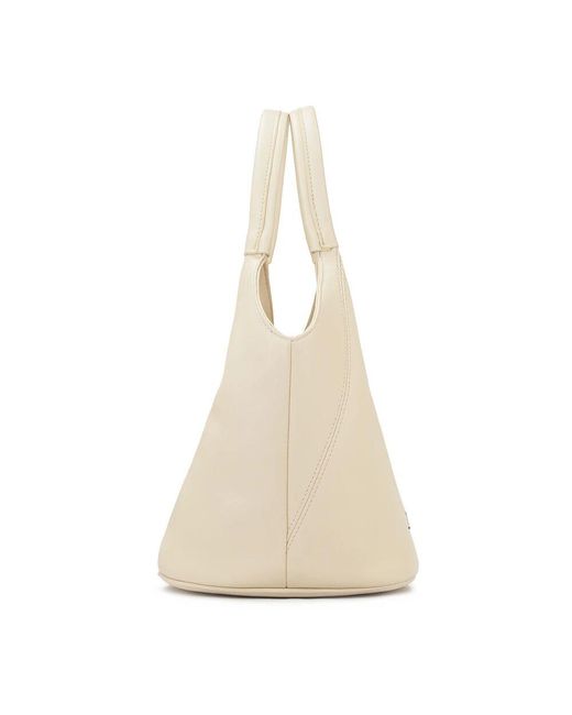 Kazar Natural Lederhandtasche Mit Doppelgriff