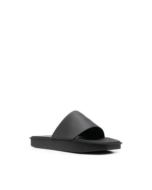 Y-3 Schwarze water slide sandalen,sandals in Black für Herren