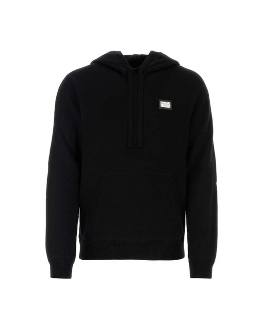 Hoodies di Dolce & Gabbana in Black da Uomo