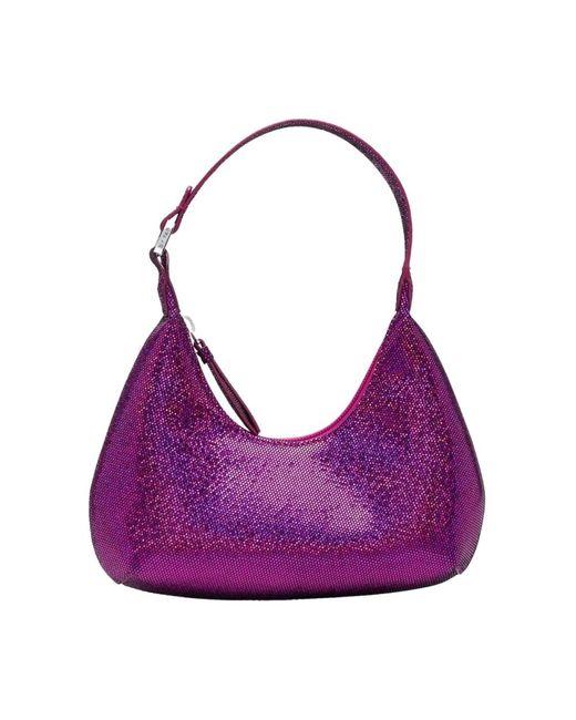 By Far Purple Shoulder Bags