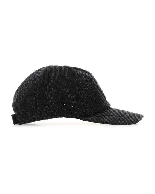 Palm Angels Black Hats & Caps