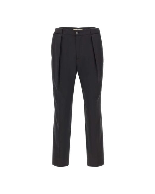BRIGLIA Blue Suit Trousers for men