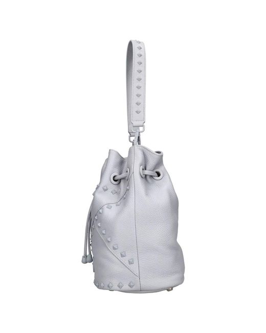 La Carrie Gray Bucket Bags
