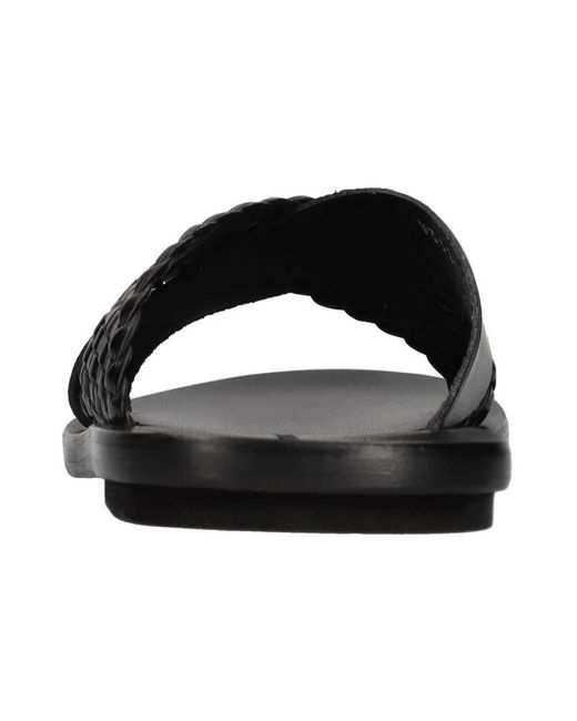 Tagliatore Black Sliders for men