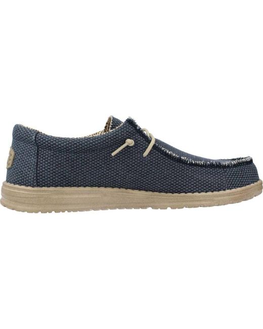 HeyDude Geflochtene schnürschuhe,laced shoes in Blue für Herren