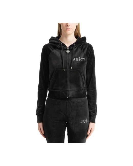 Juicy Couture Black Zip-Throughs
