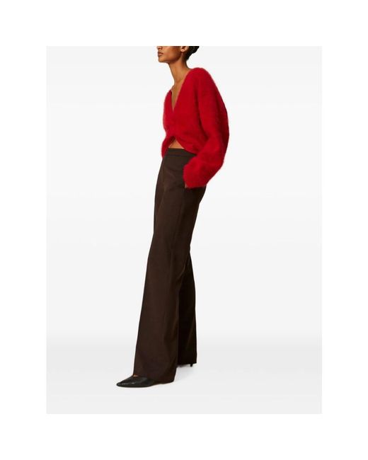 Twinset Brown Wide Trousers