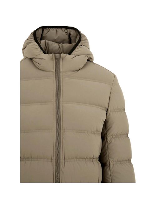 Aspesi Green Piumino mantel bollicina stil