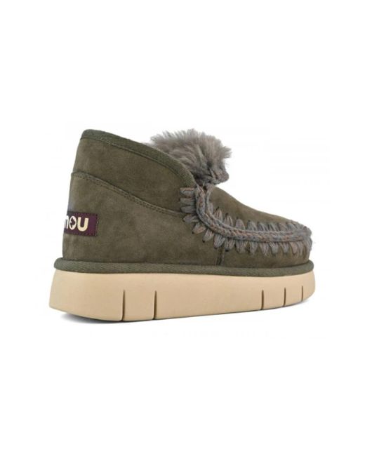 Mou Green Winter Boots