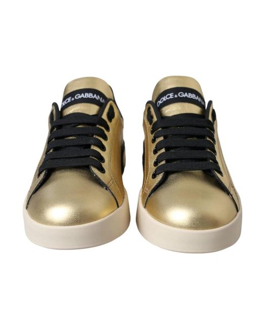 Dolce & Gabbana Black Sneakers