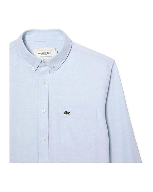 Lacoste Blue Casual Shirts for men
