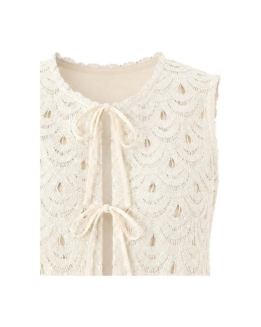 Cardigans Mc2 Saint Barth de color Natural