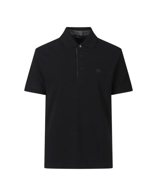 Etro Black Polo Shirts for men