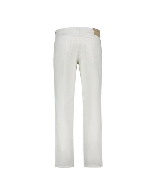Re-hash Gray Straight Trousers for men
