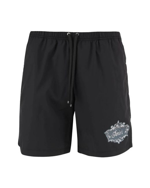Amiri Black Beachwear for men