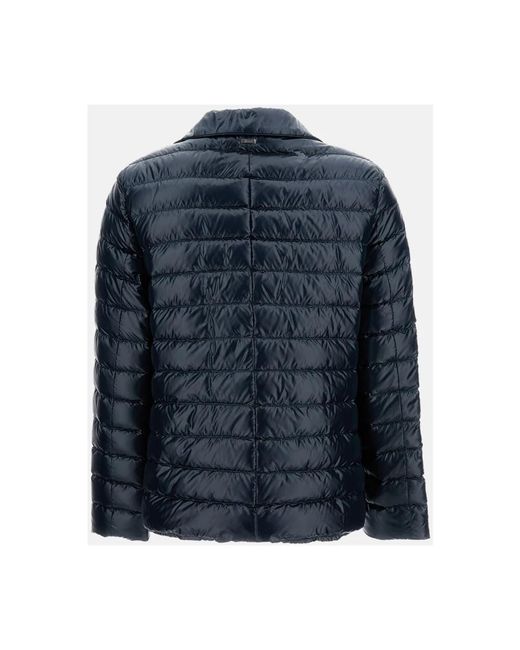 Herno Jassen ,Blauw ,Gewatteerde Jas in het Blue
