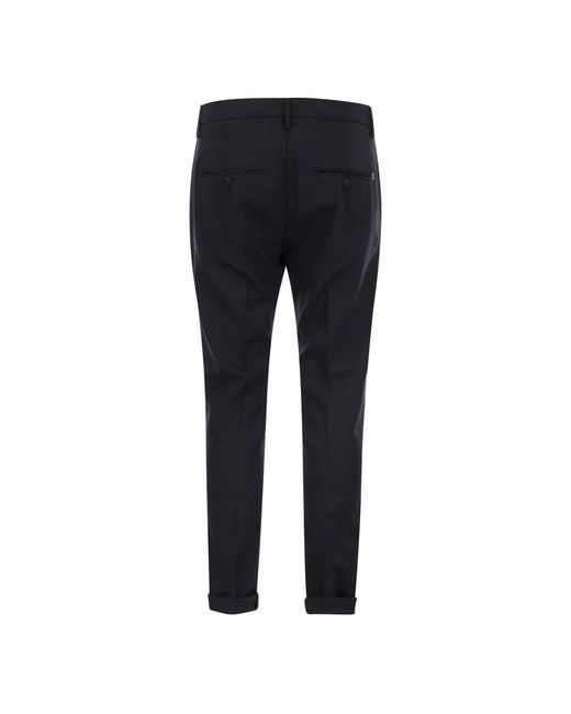Dondup Blue Slim-Fit Trousers for men